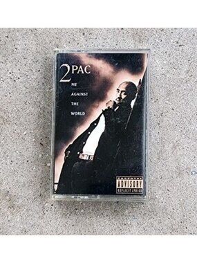 Tupac Shakur 2PAC - Me Against The World 1995 Cassette Tape